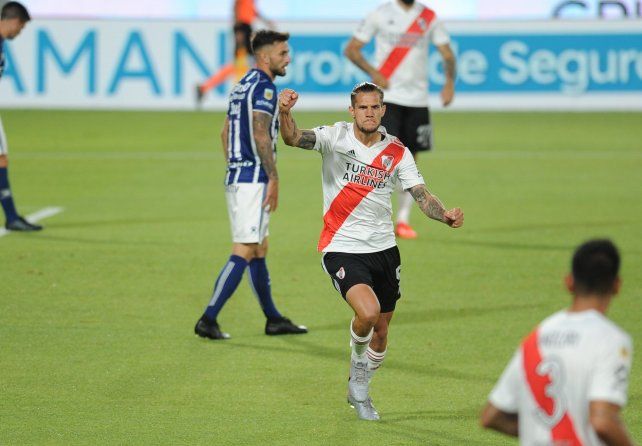 Zuculini será baja en River durante varios meses.