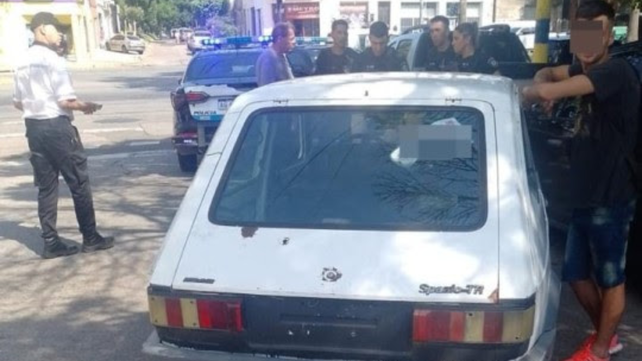 El auto del conductor fue trasladado al Corralón Municipal&nbsp;