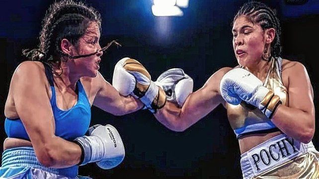 La entrerriana Érica Álvarez cayó ante Balbuena en la lucha por el título Fedelatin AMB.