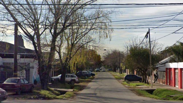 La esquina donde ocurrió el ataque.