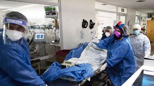 Covid-19: en Paraná son internados hasta 20 pacientes por día