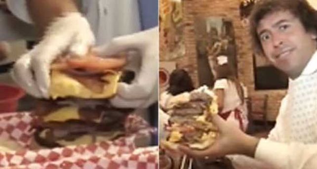 CQC en el restaurante que invita a la gente a morir de un infarto