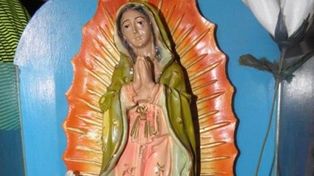 Conmoción en un pueblo de La Rioja por la estatua de la Virgen de Guadalupe que llora
