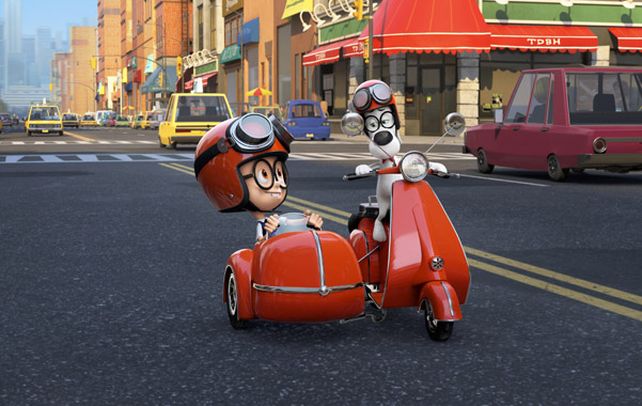 Un canino conductor. El Sr. Peabody asume la paternidad de Sherman como todo un desafío