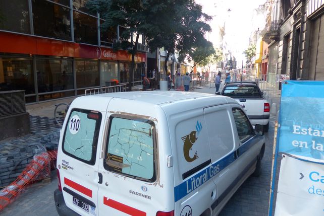 Cuadrillas en acción. Según el informe oficial de la concesionaria