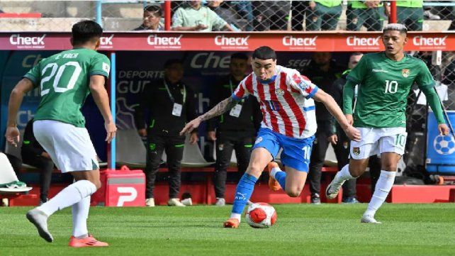Bolivia y Paraguay igualaron 2 a 2 en la altura.
