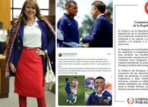 Kylian Mbappé: los gobiernos de Francia y Paraguay repudiaron a la senadora Celeste Amarilla