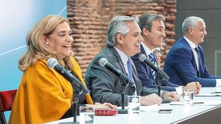 Alberto Fernández respaldó a las organizaciones sociales