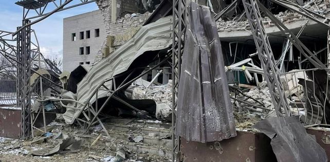La devastación causada por Rusia en Izium.Un patrón que se repite en todas las ciudades atacadas por el ejército ruso y que viola el derecho internacional