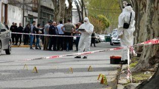 En la escena del crimen se levantaron 13 vainas servidas.