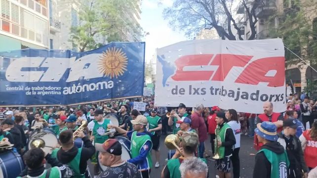 Las dos CTA fueron las convocantes originales de la jornada de protesta que se realizará en distintos puntos del país.