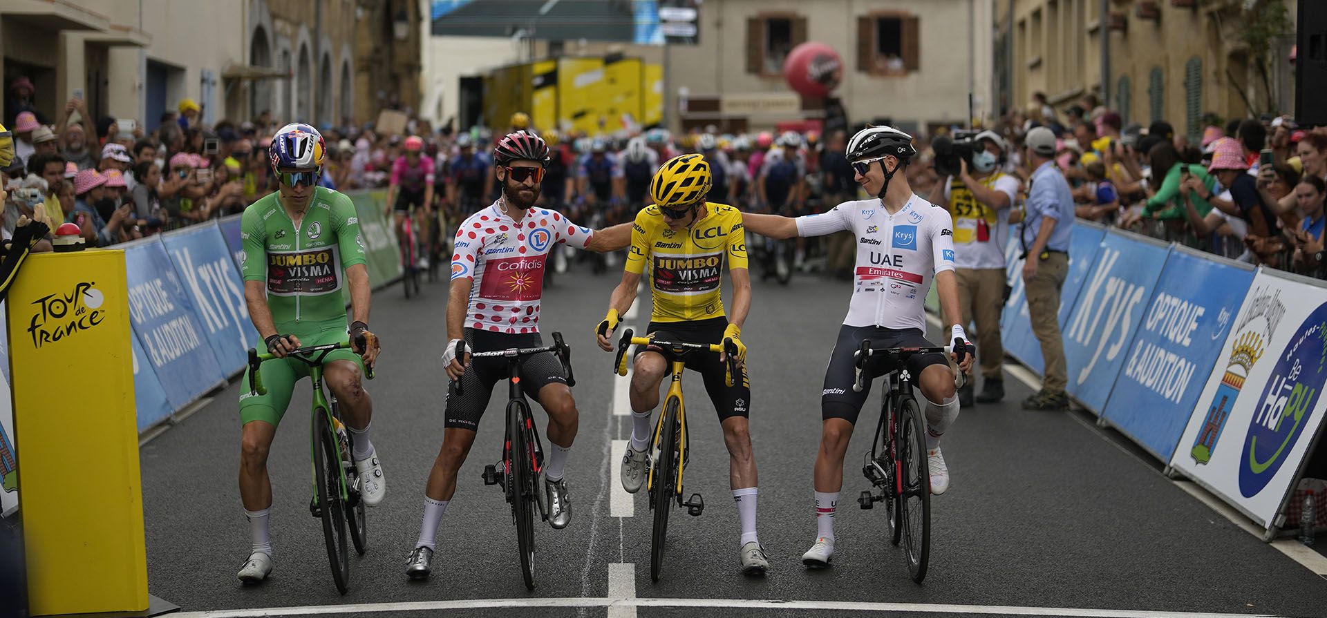 Decimonovena etapa de la carrera ciclista del Tour de Francia de 188,5 kilómetros con inicio en Castelnau-Magnoac y final en Cahors, Francia, el viernes 22 de julio de 2022.