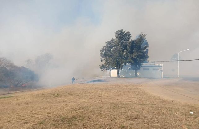 Los incendios durante el fin de semana en el T&uacute;nel Subfluvial.