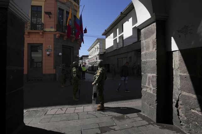 Quito militarizada por el crimen de Fernando Villavicencio. 