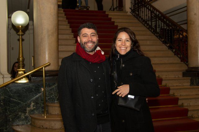 David Garcia y  Jimena Montaldi