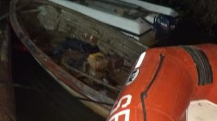 Prefectura encontró a seis paranaenses incendiando la isla