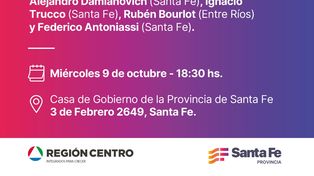 Inicia el ciclo de Debates Federales en la Casa de Gobierno de Santa Fe