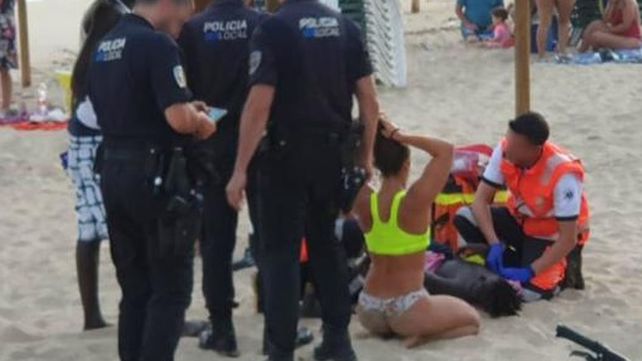 No soy una heroína, eso salió del corazón, dijo la guardavidas rosarina que salvó a un chico en Palma de Mallorca