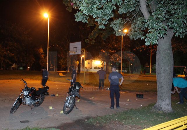 El lugar en donde ocurrió el crimen.