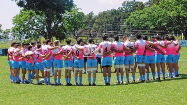 Los Pumitas efectuaron el Captain Run en la previa al choque con Chile en CRAI.