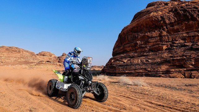 El argentino Manuel Andújar sigue liderando las quads.