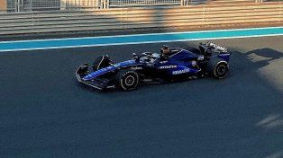 Carlos Sainz ya manejó el Williams que usaba Franco Colapinto