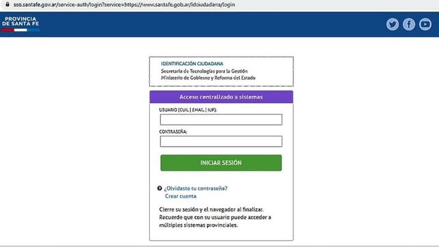 Para obtener las partidas civiles con el nuevo sistema de la provincia de Santa Fe solo se necesita registrarse.