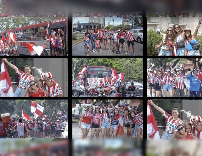 Todo el color de la previa de los hinchas de Unión