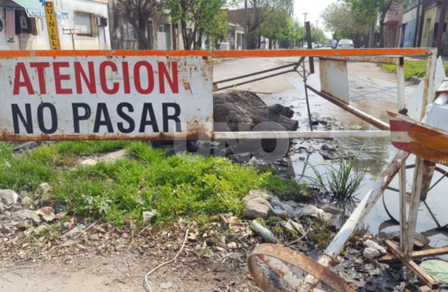 El socavón de Los Hornos. Así lo conocen los vecinos del barrio