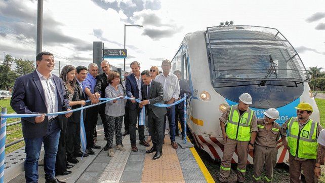 El intendente Adán Bahl y el ministro de Transporte de la Nación