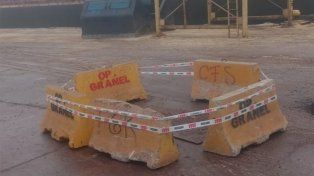 El hundimiento fue detectado este fin de semana en un muelle de la zona sur.&nbsp;