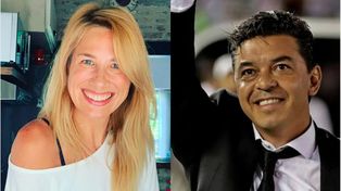 Alina Moine contó que su relación con Marcelo Gallardo es de una bellísima amistad.