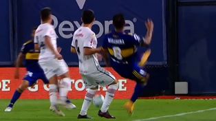 Gabrielli cometió una falta innecesaria para dejar con diez a Newells
