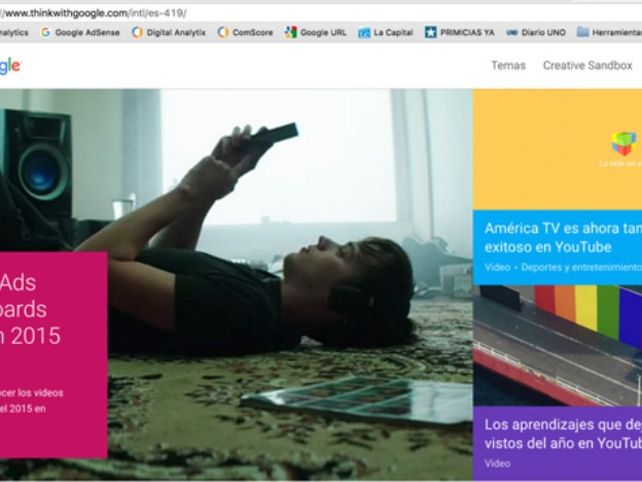 Google reconoce a América TV como el medio más exitoso de su plataforma de videos