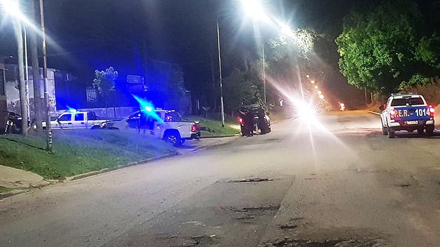 Tiroteos y piedrazos tuvieron en vilo a vecinos del Paraná XX.Imagen: Reporte 100.7