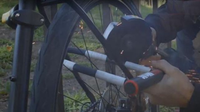 El candado que hará vomitar a los ladrones de bicicletas
