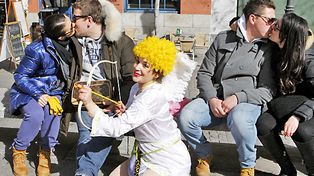 San Valentín lanzó al festejo a millones de personas en el mundo