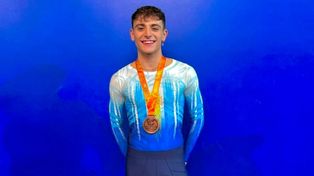 Franco Donato Mastroianni Vito debutará en los Juegos Suramericanos en patín artístico.