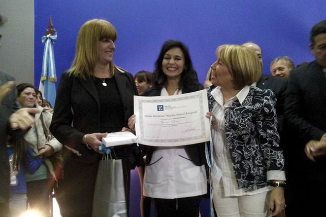 La docente de Villa Paranacito, Vanesa Gaona, es la Maestra Ilustre Entrerriana