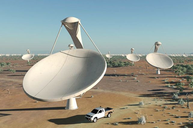 Radiotelescopios buscarán vida extraterrestre
