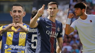 Di María debutará con Central en el Clausura, PSG buscará el Mundial de Clubes y Carlos Alcaraz lucha en Wimbledon.