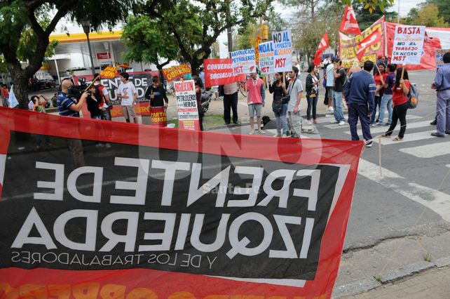 Así se vivió la jornada de paro nacional en Santa Fe.