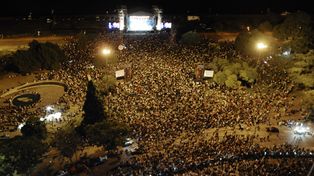 El show le costó a Santa Fe menos de $5 por cada asistente