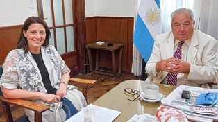 Florito se reunió con el presidente de la Corte santafesina