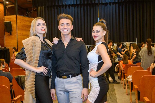 Sofia Penna, Ignacio Antonioni y Nicole Villalta