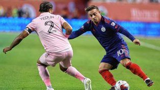Inter Miami no tuvo respuestas ante Chicago Fire, que lo goleó por la MLS de Estados Unidos.