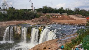 Las Cascadas del Saladillo finalmente tiene sus obra para detener su erosión