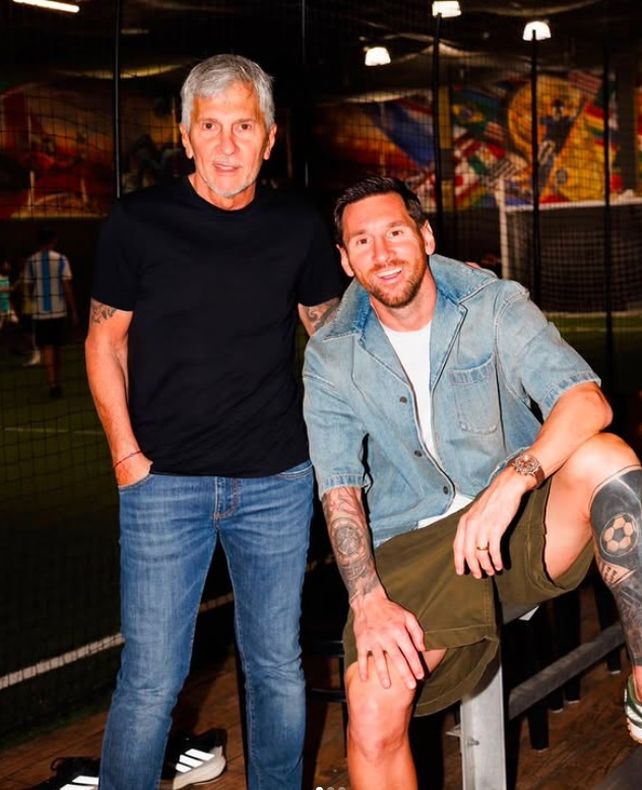 Lionel Messi le escribió una sentida carta a su padre: Te amo Pa