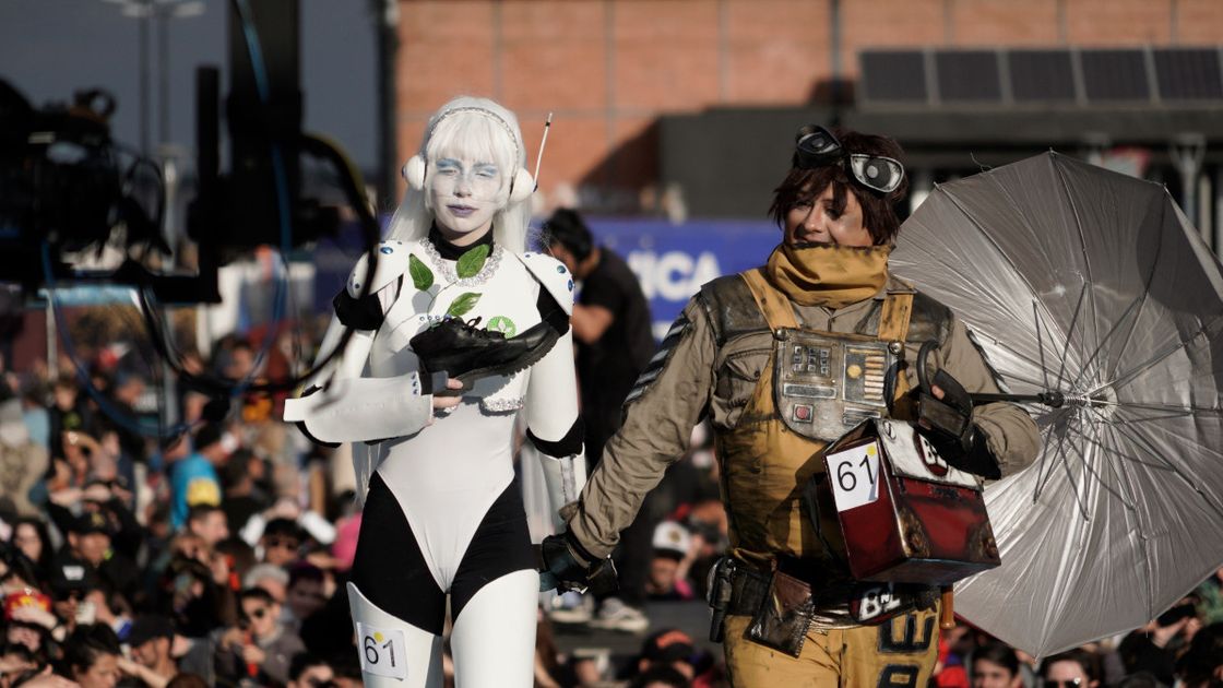 El desfile de cosplay de la Crack Bang Boom otorga premios en distintas categorías.