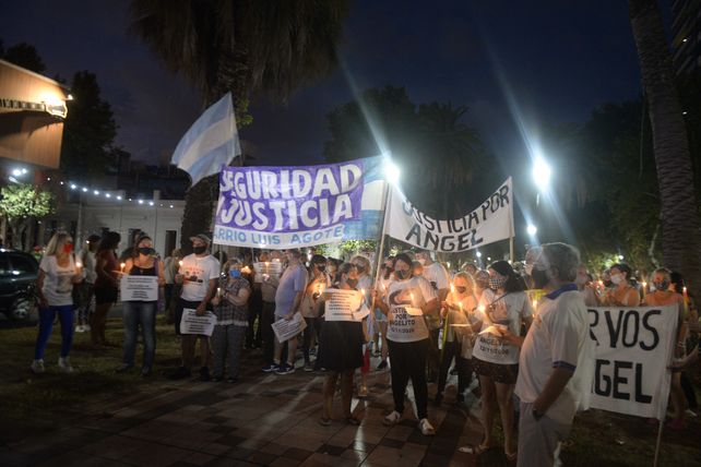 Otra vez las calles de Rosario fueron escenario de una marcha por la inseguridad